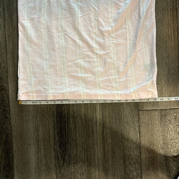Men’s WXYZ mfg.co light pink vertical striped short sleeve T-Shirt Size … - Picture 9 of 9